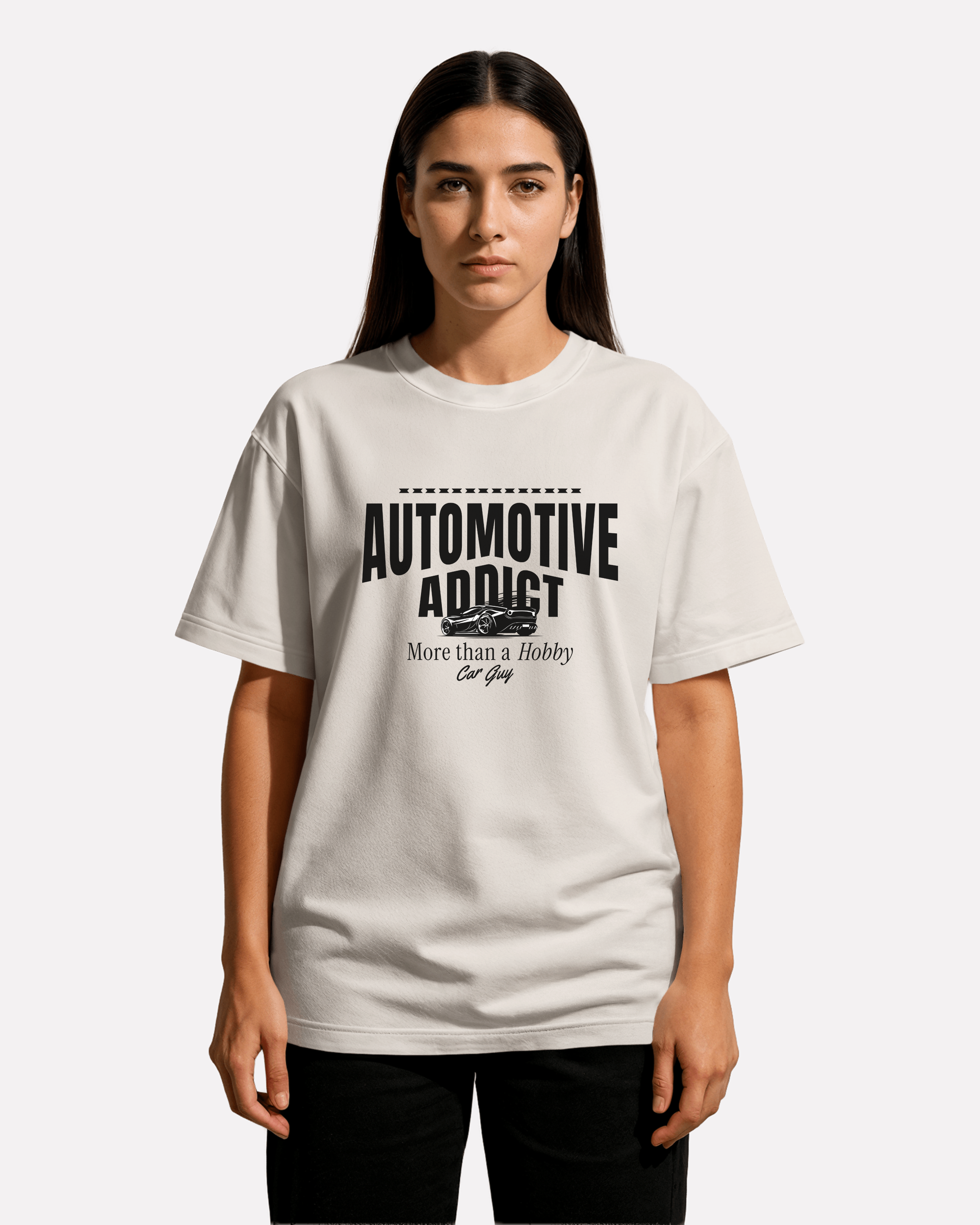 AUTOMOTIVE ADDICT - Oversized Shirt