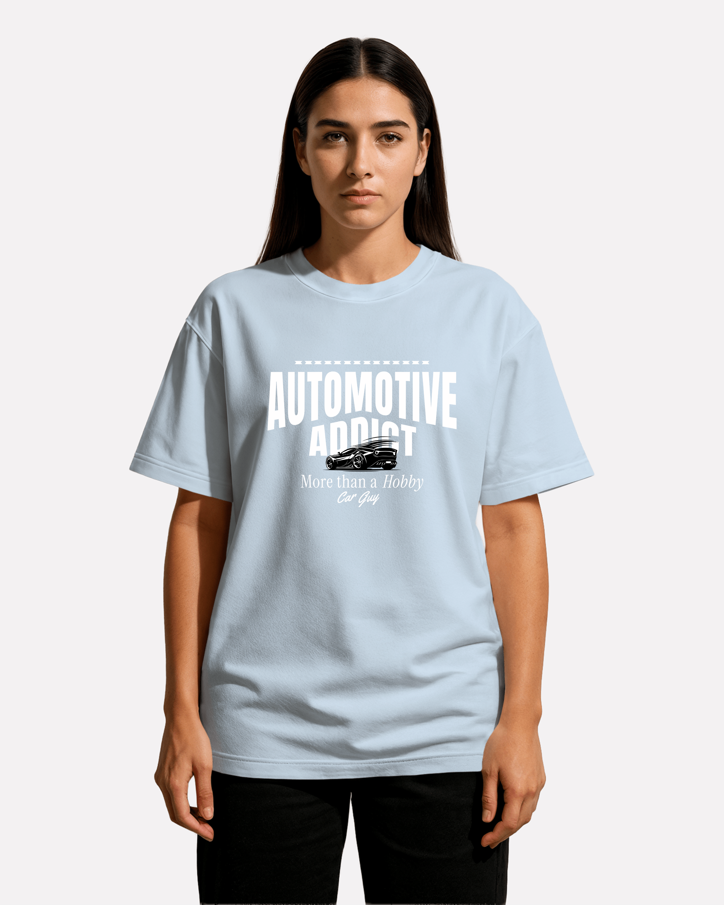 AUTOMOTIVE ADDICT - Oversized Shirt