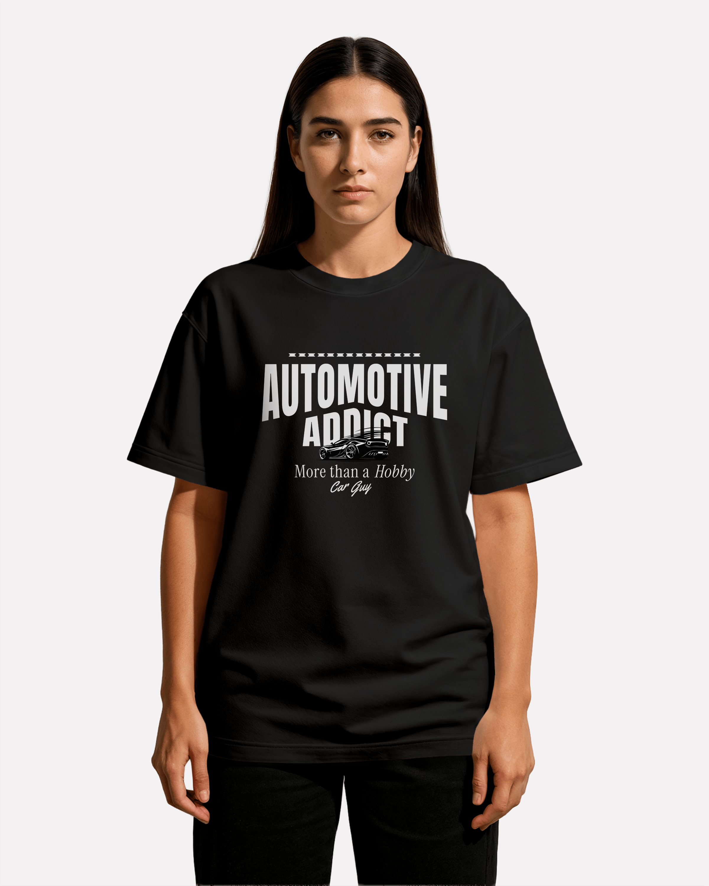AUTOMOTIVE ADDICT - Oversized Shirt