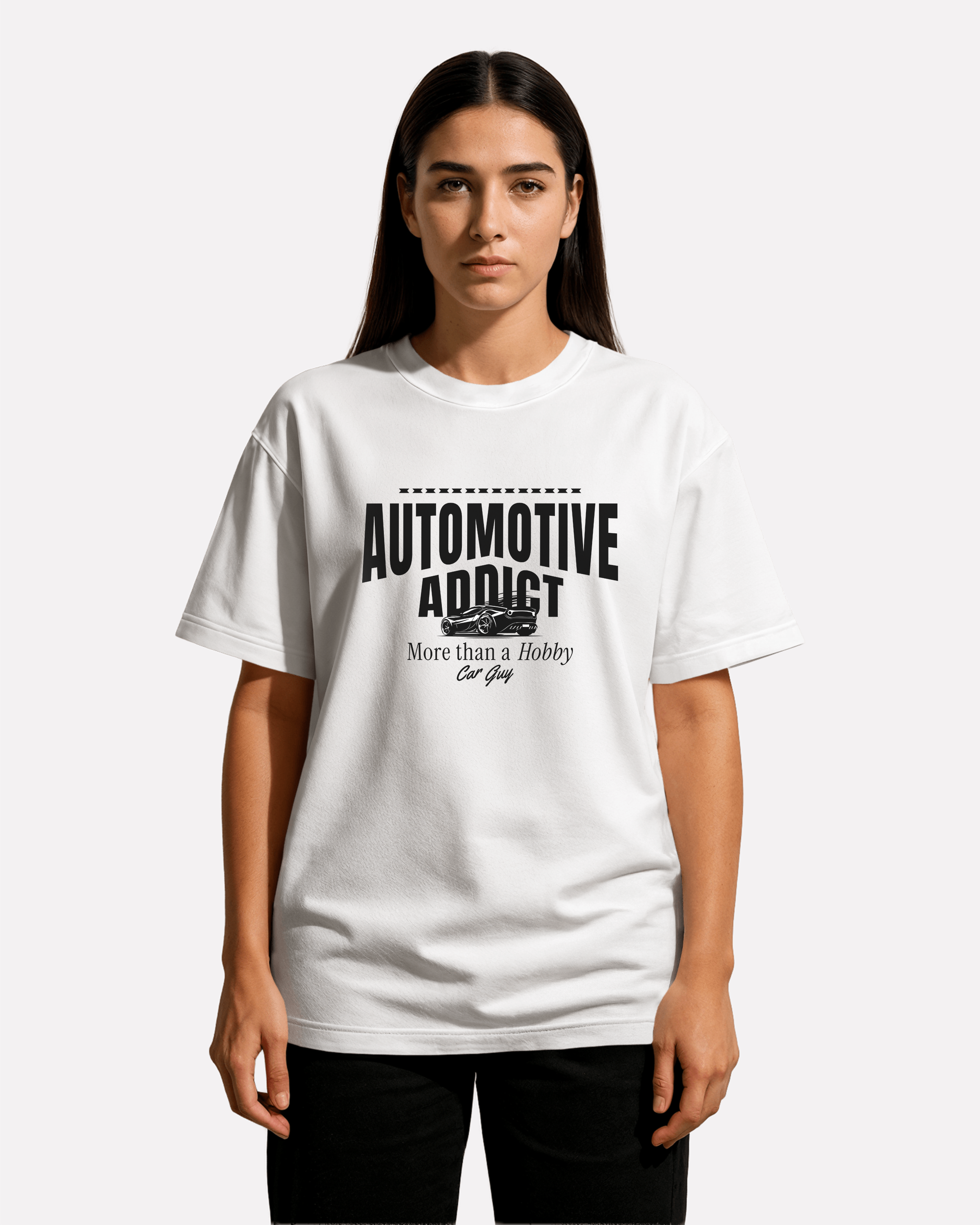 AUTOMOTIVE ADDICT - Oversized Shirt