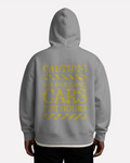 Caution! - Oversized Zipper Hoodie