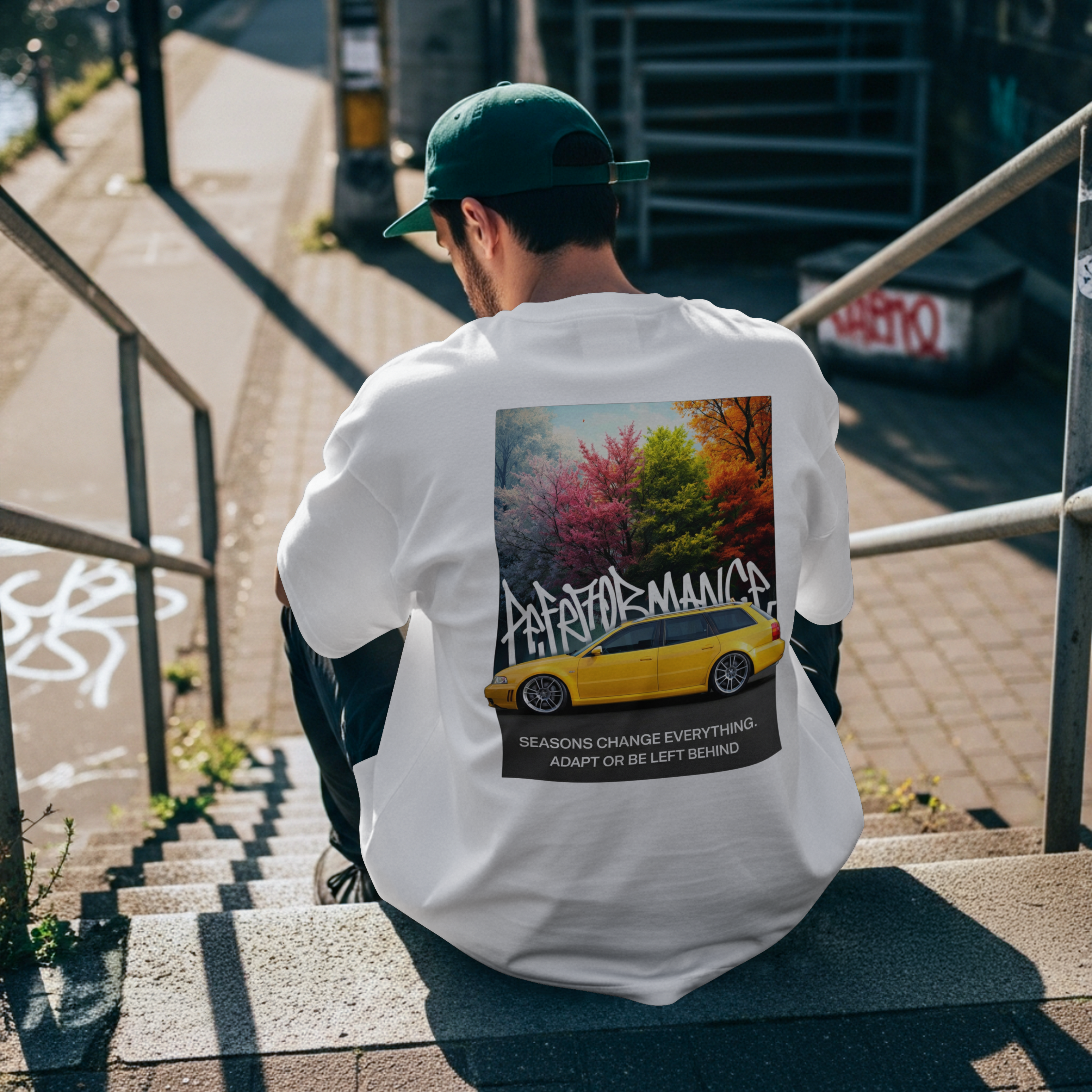 PERFORMANCE – SEASONS CHANGE.  Oversized Shirt