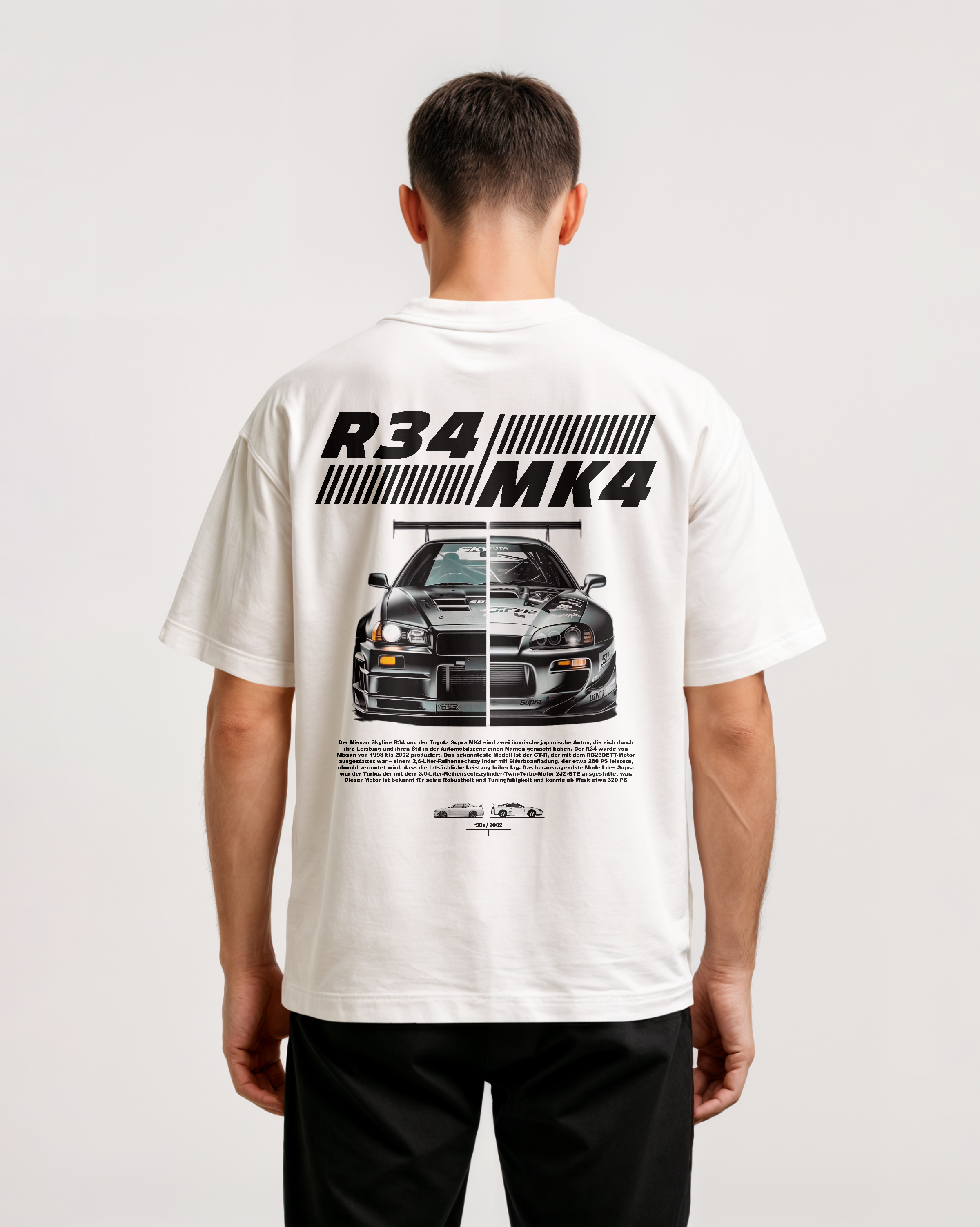 R34 x Supra Oversize Shirt