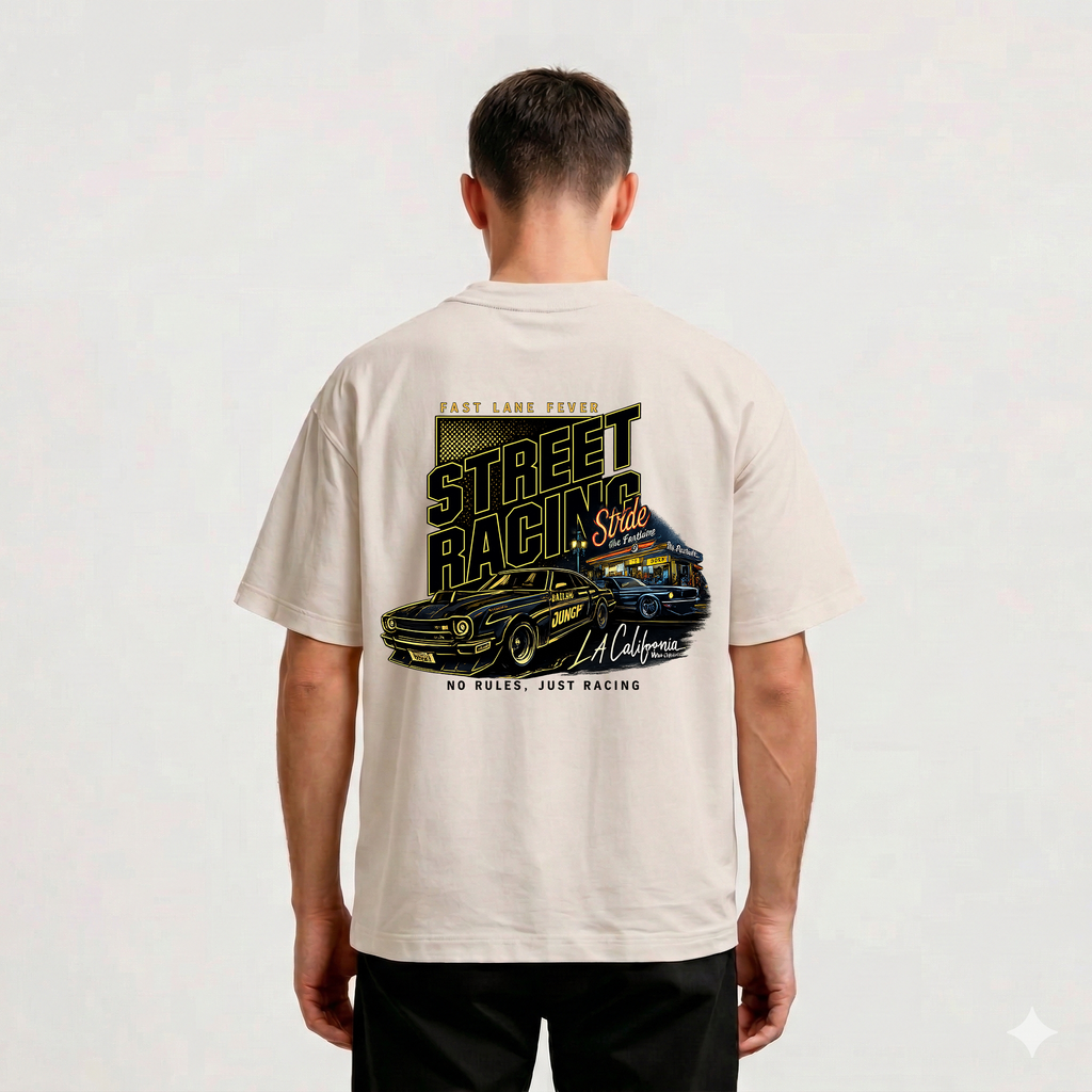 NO RULES. JUST RACING. | Oversize Shirt
