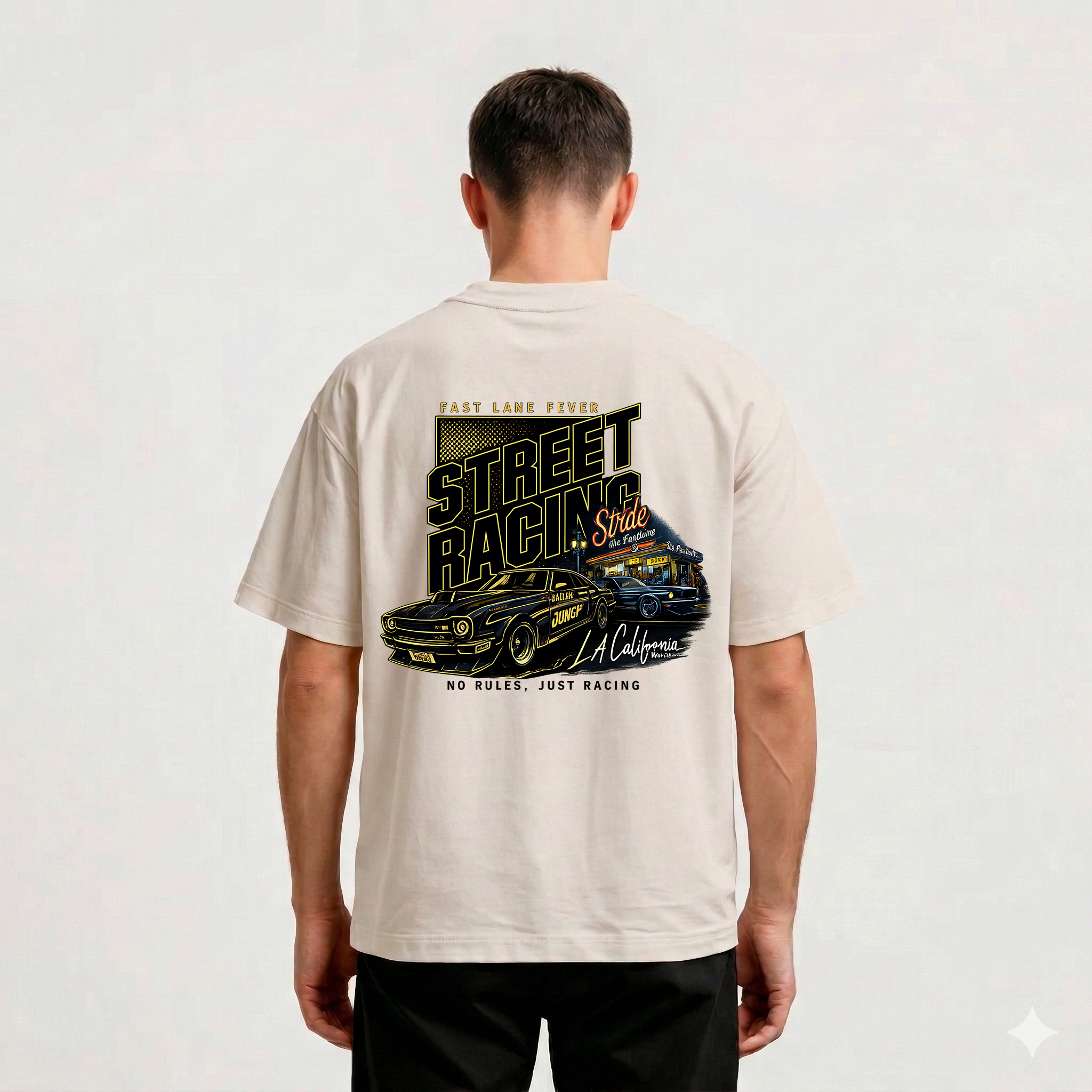 NO RULES. JUST RACING. | Oversize Shirt