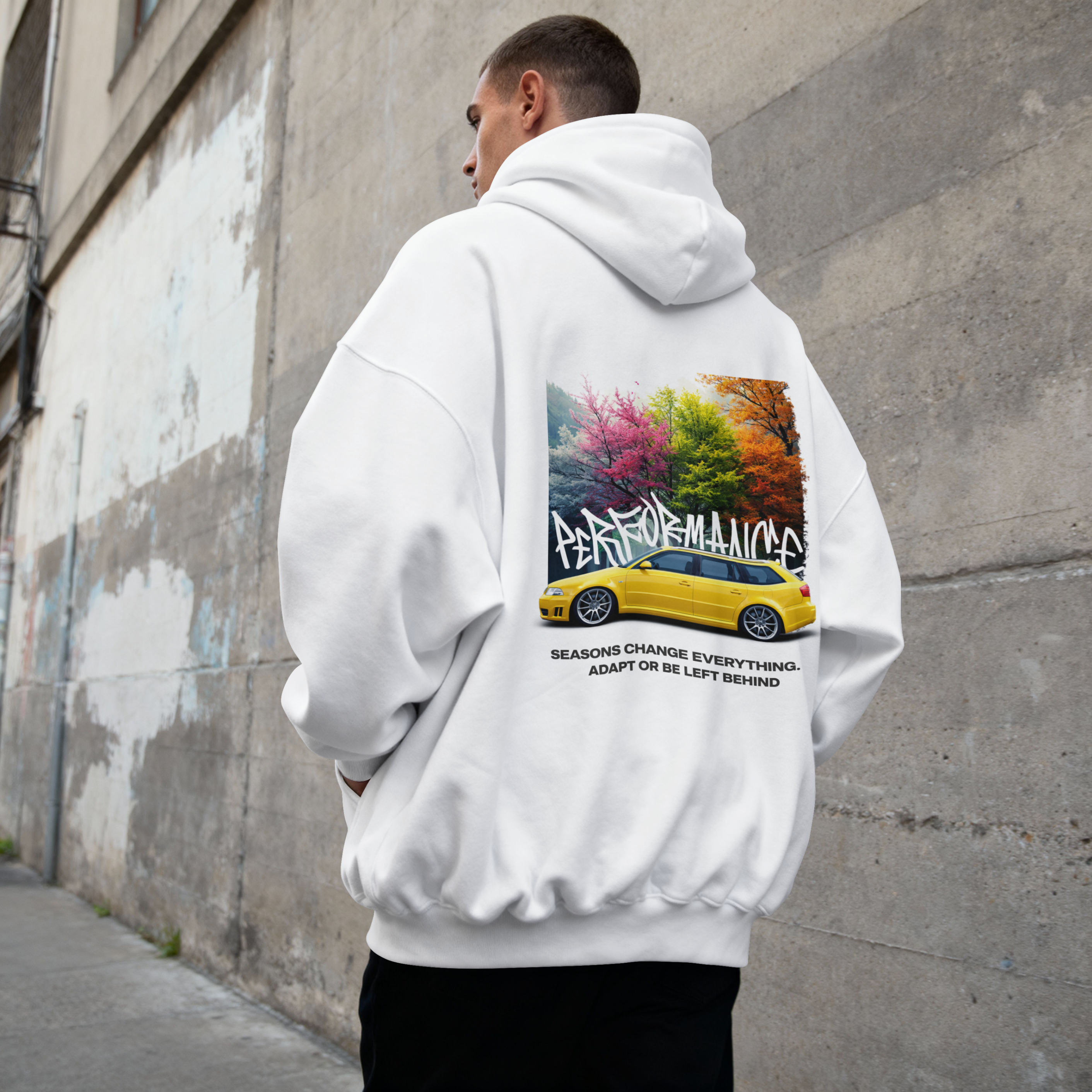 PERFORMANCE – SEASONS CHANGE. - Oversized Hoodie